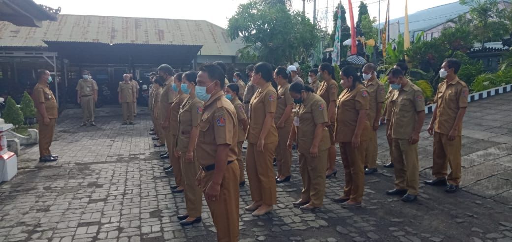 Pengarahan Budaya Kerja di Lingkungan Kantor Camat Tejakula